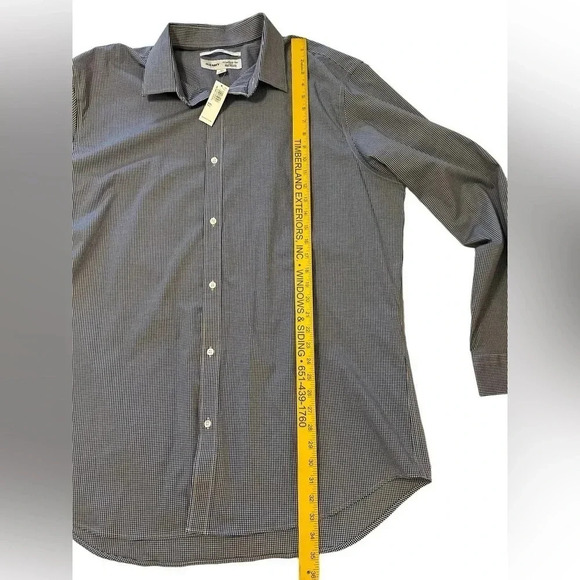 Old Navy Men’s Button Down Shirt Size XXL Tall Slim Fit Non Iron New With Tags - Picture 13 of 13